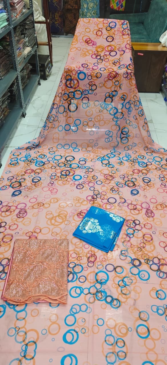 Blush Pink and Blue Dirac