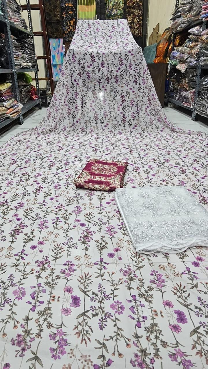 Lavender and white Dirac