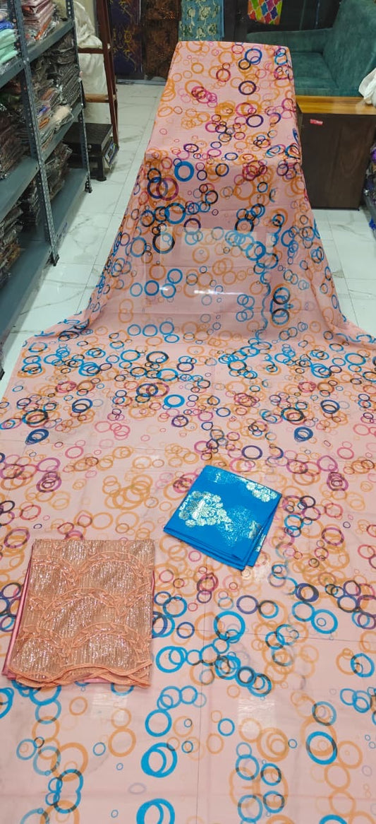 Blush Pink  and Blue Dirac