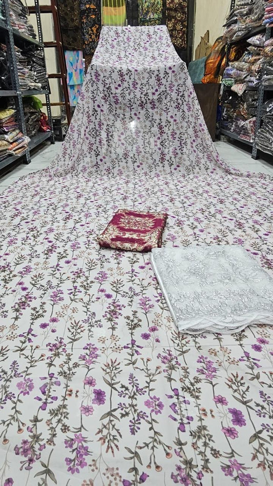 Lavender and white Dirac